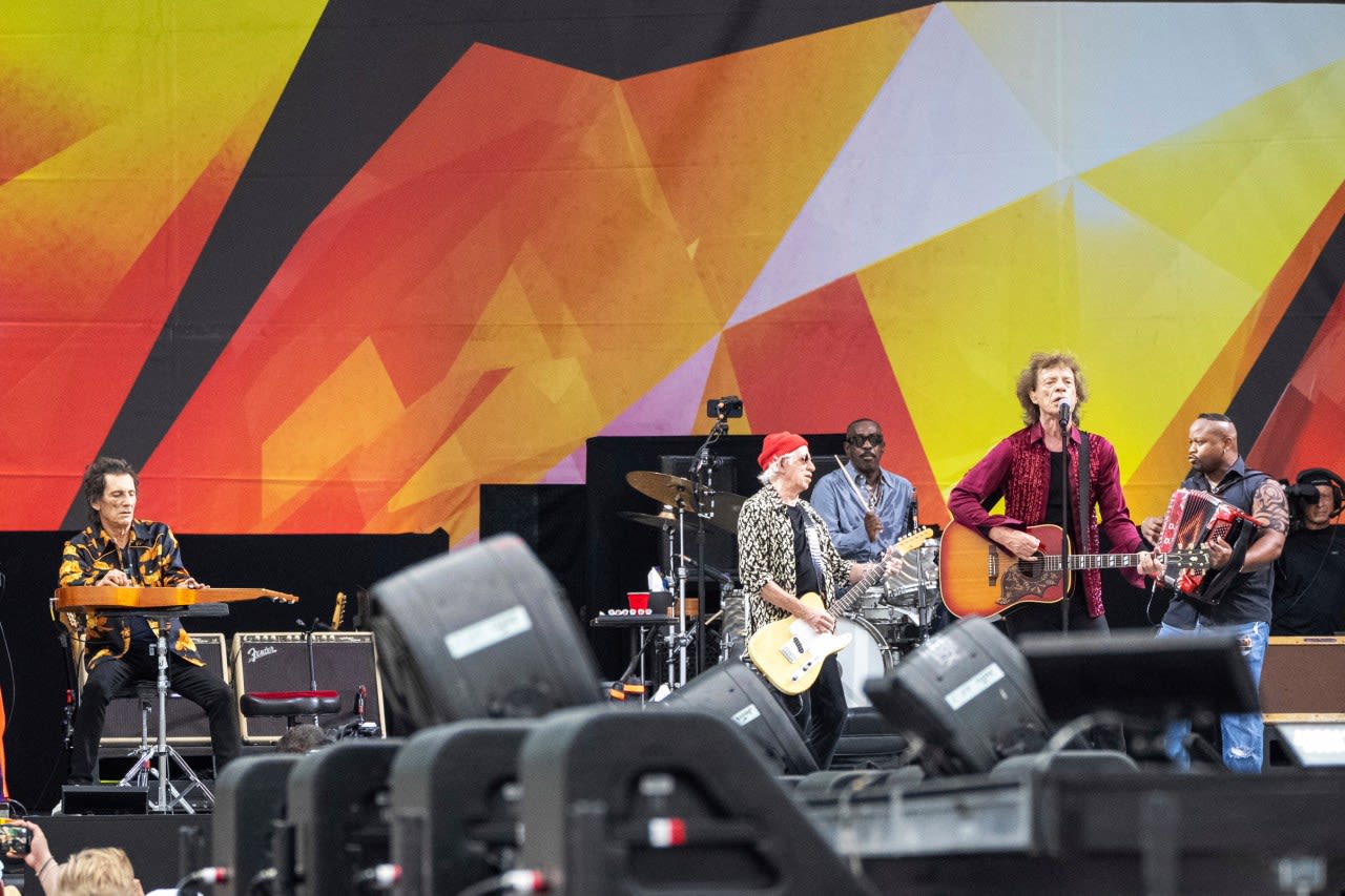 Time is on their side: Rolling Stones rock New Orleans Jazz Fest after 2 previous tries