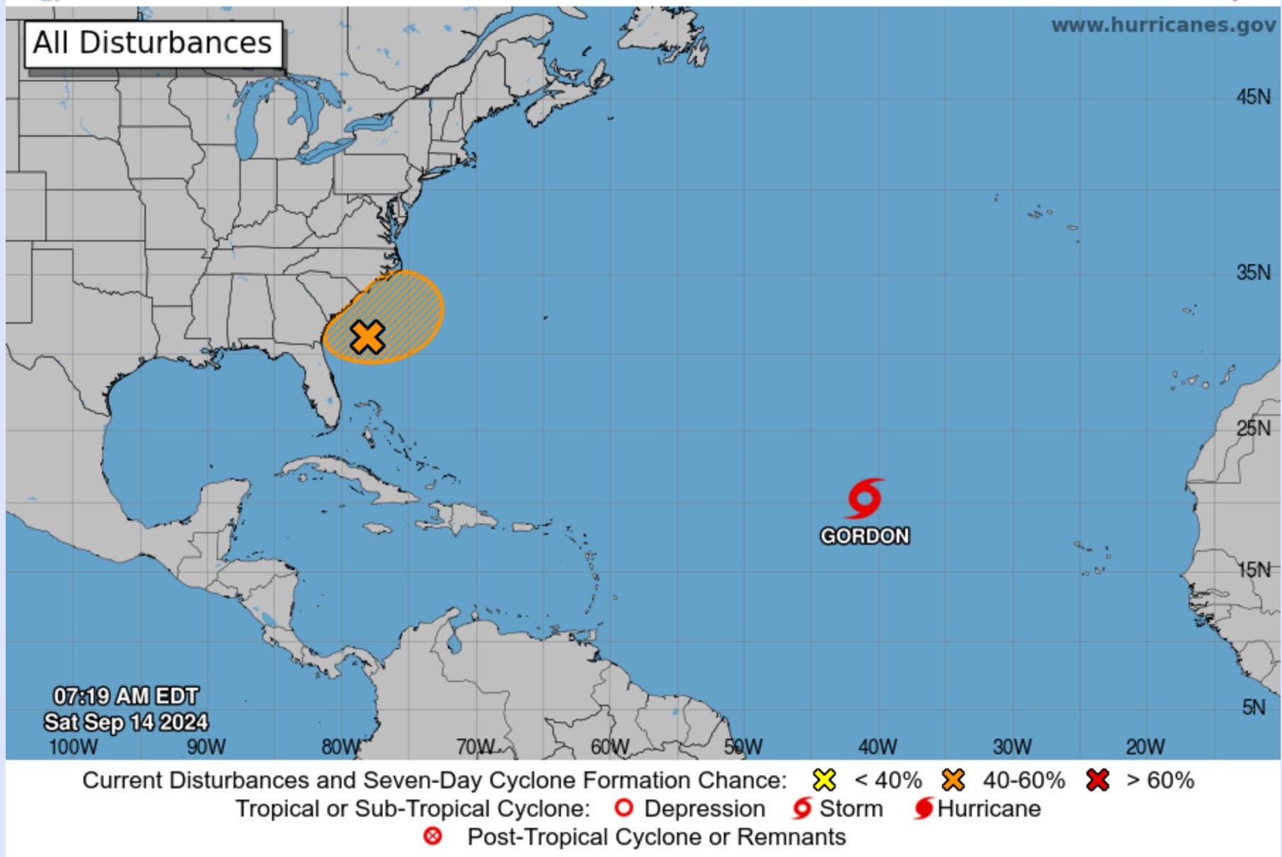 Storm tracker: Tropical Storm Gordon, Francine remnants, and another storm brewing