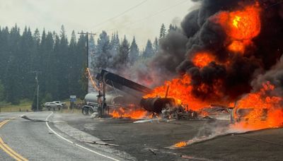 Explosion at an Idaho gas station leaves two critically injured and others presumed dead