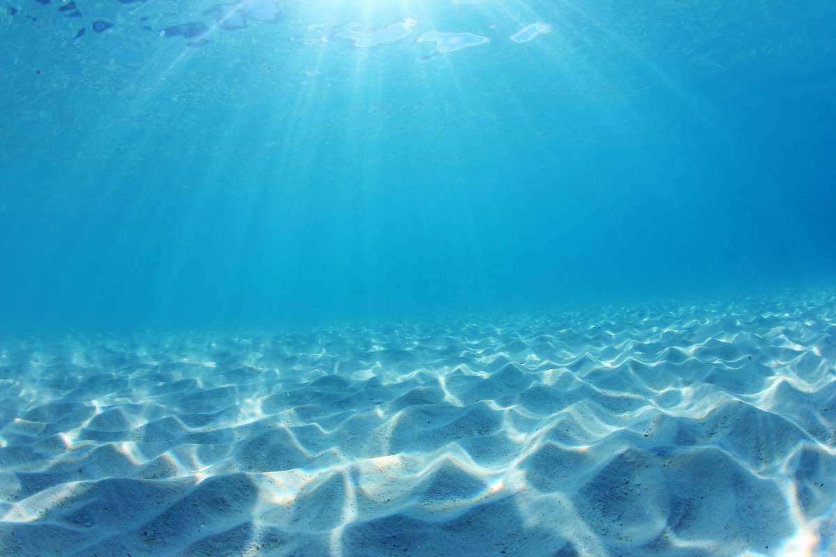 Tons of sand are moving to the bottom of the sea and that's not good news.