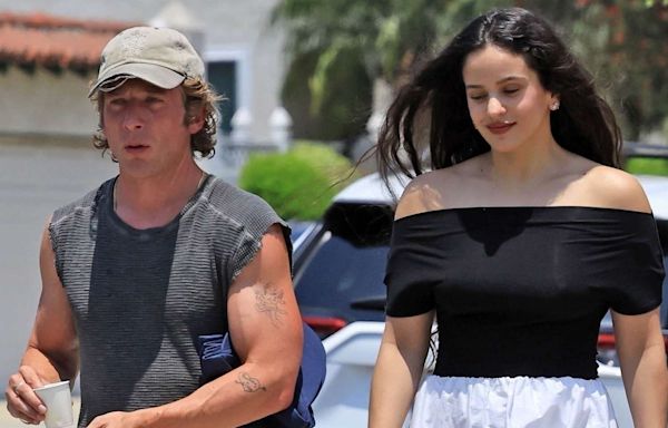 Jeremy Allen White and Rosalía Spotted Stopping by Event for 'The Bear' in Los Angeles