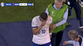 Kylian Mbappe drenched in blood after suffering horror injury at Euro 2024