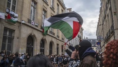 La Policía de París desaloja a unos 50 manifestantes durante una protesta propalestina en La Sorbona