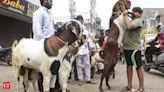 Eid-al-Adha: Sacrificial goats sold for lakhs in Madhya Pradesh's Bhopal