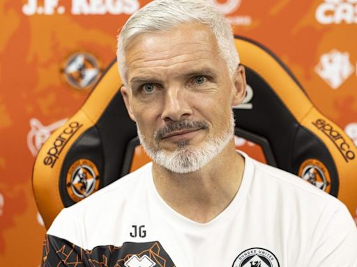 Jim Goodwin hopes landmark goal will 'ignite' Dundee United star as Tannadice boss welcomes bounce game benefit ahead of Rangers test