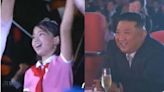 金正恩女兒曝光？ 北韓國慶影片狂給她特寫…李雪主「這關愛舉動」曝兩人關係