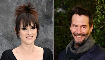 Winona Ryder and Keanu Reeves call each other husband and wife on their text chain