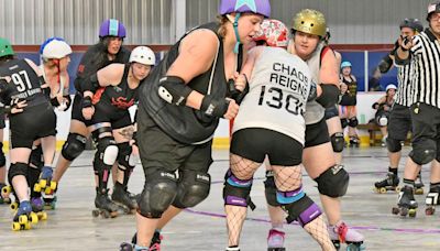 Roller Derby doubleheader at Clinton Arena on Saturday