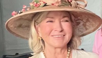 Martha Stewart poses with controversial figure at Kentucky Derby as fans rage