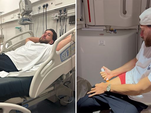 'I was petrified of dying after my allergic reaction on a flight'