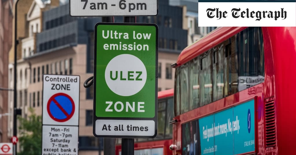 Tories promise to reverse Ulez and ‘back drivers’