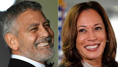 George Clooney respalda a Kamala Harris como candidata y elogia a Biden