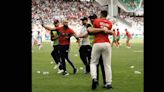 Así fue la caótica invasión de cancha en el Argentina-Marruecos