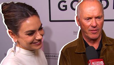 Michael Keaton Calls 'Goodrich' Costar Mila Kunis A 'Really Good Mom' (Exclusive) | Access