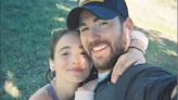 Chris Evans Shares Sweet Photos with Girlfriend Alba Baptista for Valentine's Day