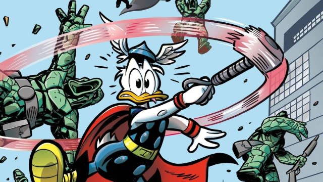 Donald Duck Gains Power of Thor in Marvel What If…? Comic