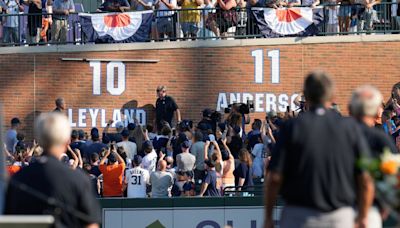 Tigers retire Hall of Famer Jim Leyland’s No. 10 next to World Series winner Sparky Anderson on wall