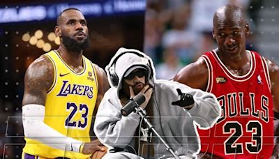 Para Bad Bunny, quién es el mejor ¿Michael Jordan o LeBron James?