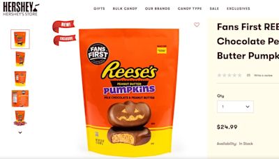 To all Halloween lovers: You can now buy Reese’s Pumpkins