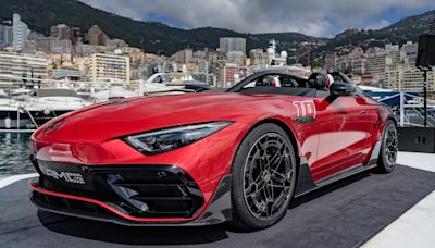 Mercedes-AMG PureSpeed Concept Is an SL with a Formula 1 Halo