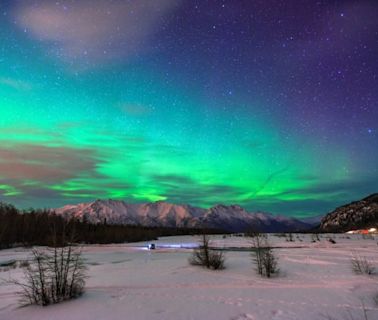 10 Fotos von Nordlichtern, die den Nachthimmel über den USA und Europa erleuchten