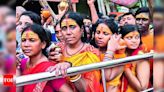 Massive Footfall of Devotees at KV Dham as Shrawan Commences | Varanasi News - Times of India