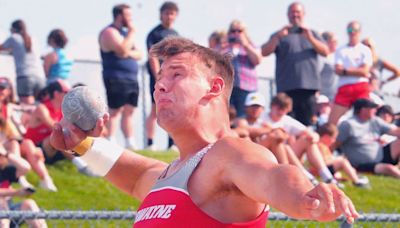 'Unfinished business': Dillon Morlock wins D2 shot put regional throwing at home pit