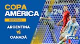 Argentina vs Canadá EN VIVO: Link, hora y fecha de la primera semifinal de la Copa América