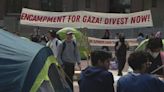 Pro-Palestine encampment at UM sets up at the Diag, calls on school to divest in Israeli assets