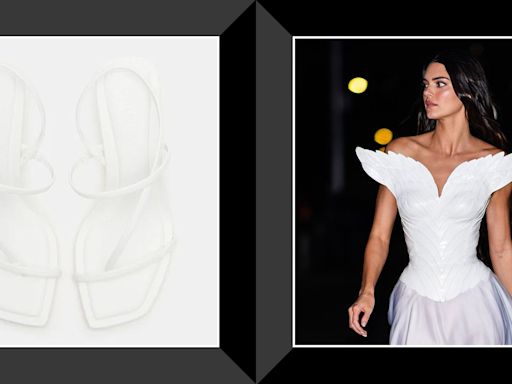 Kendall Jenner Loves a Strappy White Heel — Shop These Dupes to Add to Your Summer Wardrobe Now
