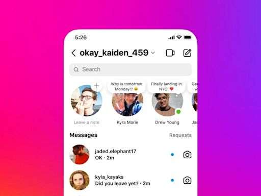 Instagram makes ‘Notes’ feature more interactive with update for likes, mentions