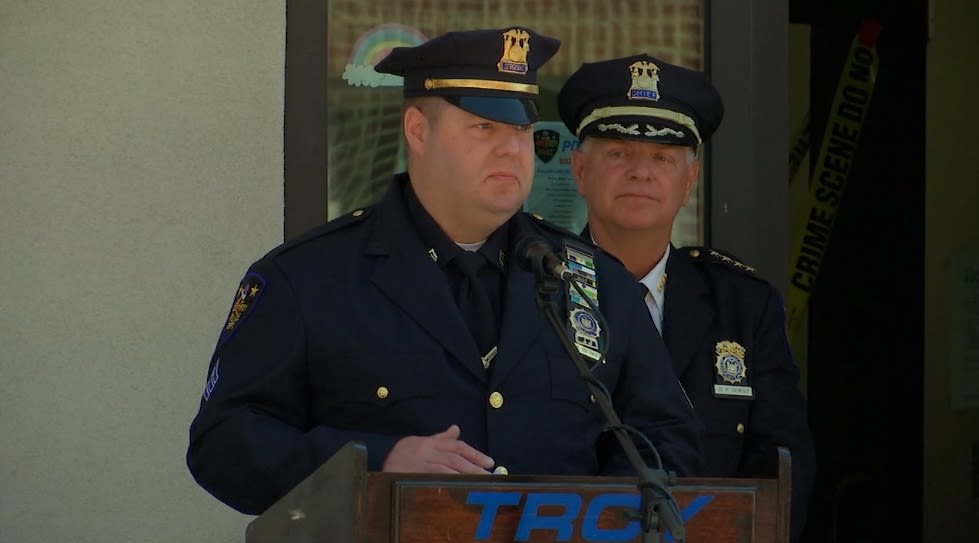 Troy PD holds walkout ceremony for detective sergeant