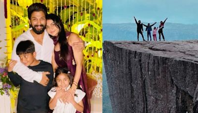 Pics: Allu Arjun's wife gives a glimpse of their European holiday