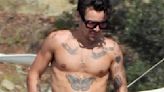 Harry Styles Debuts a Never-Before-Seen Tattoo That Might Pay Tribute to His Ex, Olivia Wilde