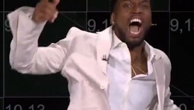 Daniel Sturridge explodes in wild England celebration in FOX studios