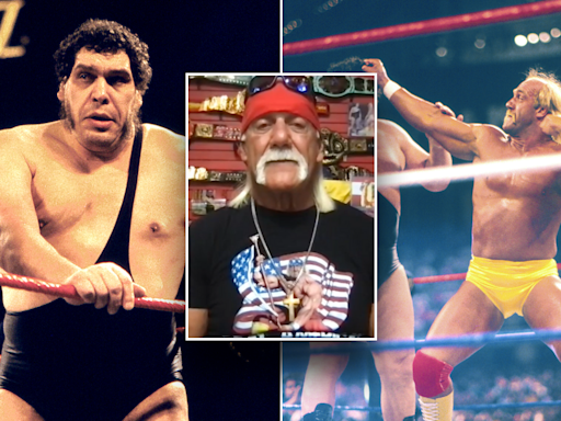 WATCH: Hulk Hogan tells epic stories of Andre the Giant’s alcohol-drinking proficiency