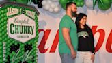 Jason Kelce, retired Eagle, visits Campbell Soup Co. headquarters in Camden