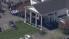 Sea of law enforcement pay respects at wake for fallen Billerica police sergeant