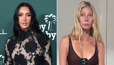 Kim Kardashian Fangirls Over Gwyneth Paltrow Wearing SKIMS: ‘Love You and Wow!’