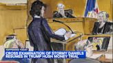 Cross examination of Stormy Daniels to resume in Trump hush money trial