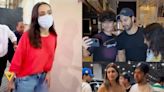 Shraddha Kapoor, Kriti Sanon Enjoy Stree 2 Show; Varun Dhawan Takes Selfies With Fans | Watch - News18