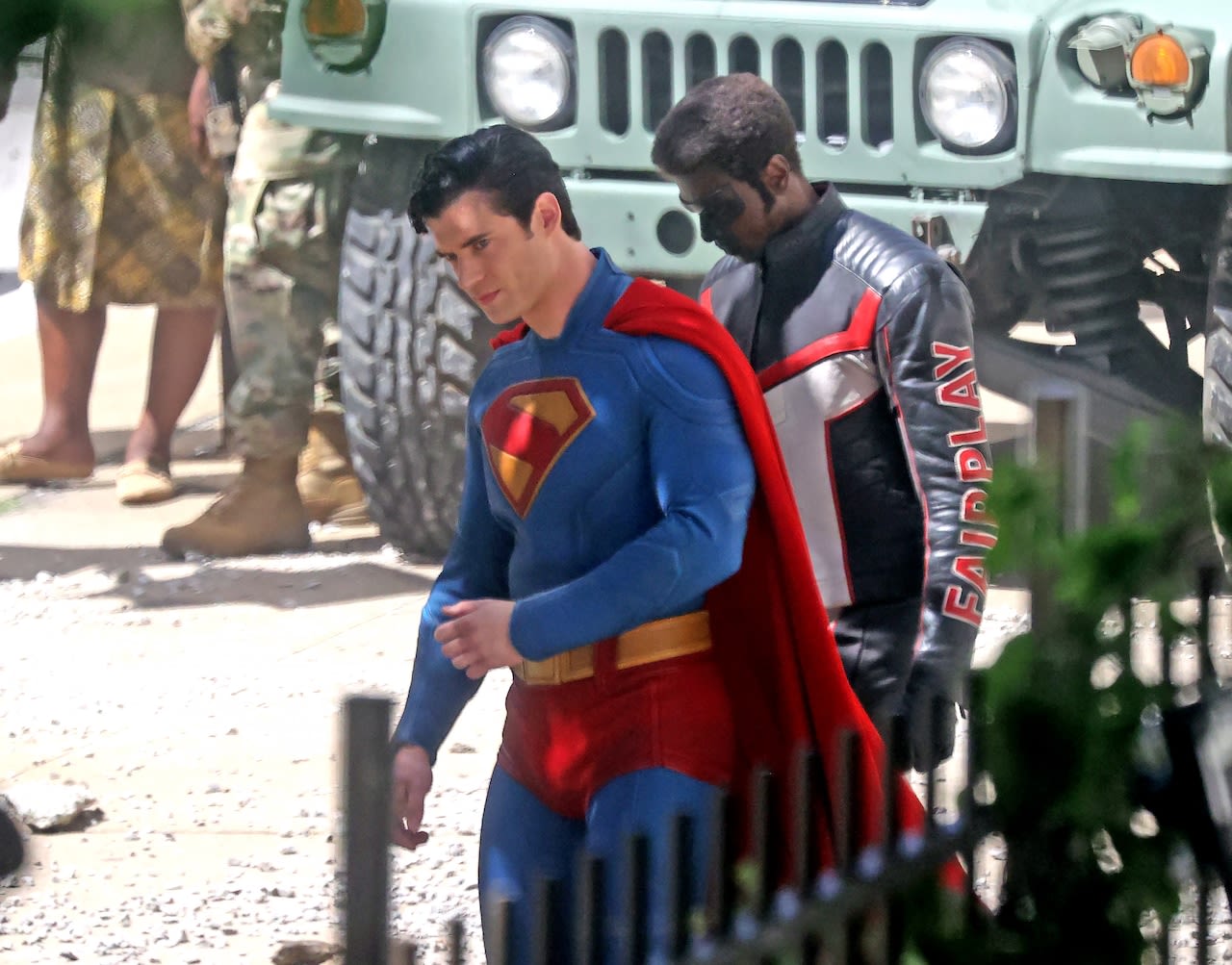 ‘Superman’ begins filming in downtown Cleveland with David Corenswet, James Gunn on set (photos)