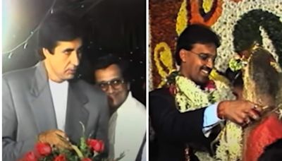 Amitabh Bachchan brings flowers, Govinda dances his heart out in vintage wedding video. How many celebs can you spot?