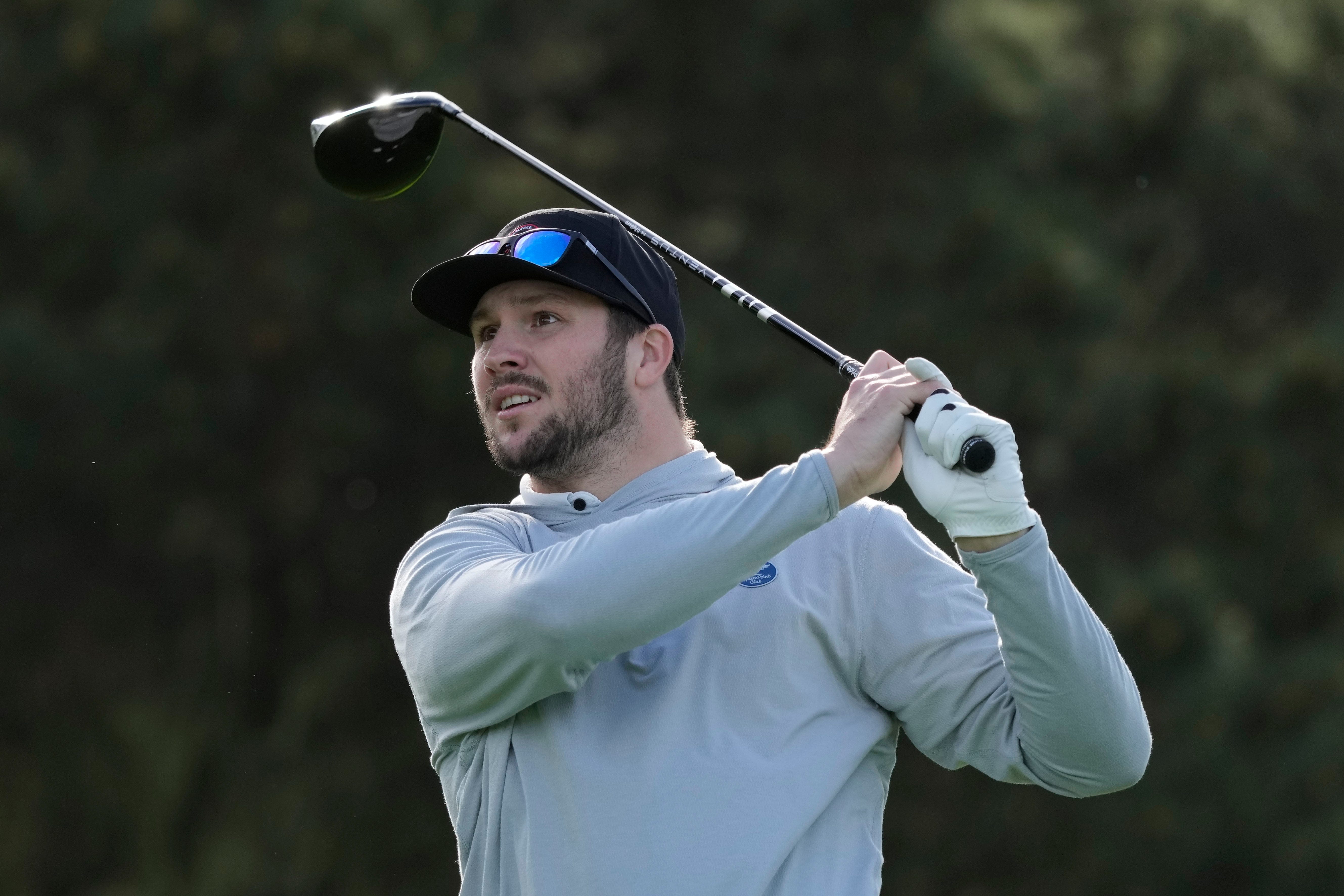 Before they battle this Sunday, Josh Allen was trying to convince Kyler Murray to play more golf