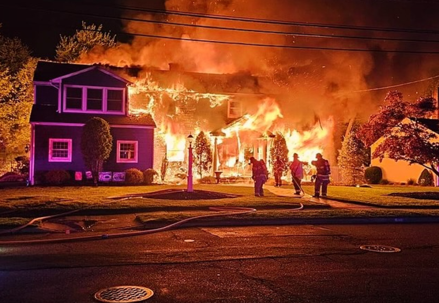 Fire engulfs home in NJ; family’s dog killed: officials