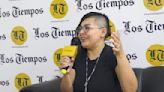 La cineasta y productora Violeta Ayala, en el Pódcast de Los Tiempos