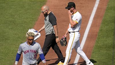 Pirates starter Bailey Falter lands on 15-day injured list with left triceps tendonitis