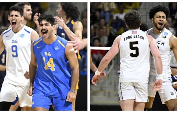 No. 1 UCLA, No. 2 Long Beach State vie for NCAA men’s volleyball title