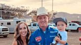 Toddler son of rodeo star dies after driving toy tractor into creek