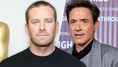 Armie Hammer Shuts Down Rumor Robert Downey Jr. Paid For His Rehab & Says He’s “Communicated A Few Times...